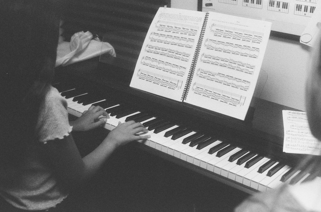 Piano student